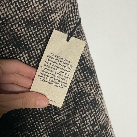 NWT Cotton Citizen Black Acid Washed Waffle Knit Pull On Shorts Small - Picture 9 of 11